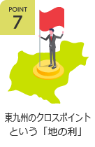 東九州のクロスポイントという「地の利」