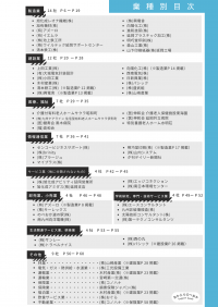 業種別目次