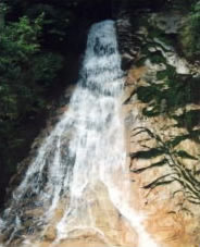 香花谷観音滝の画像