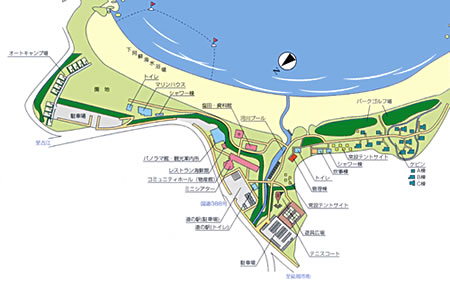 道の駅「北浦」map