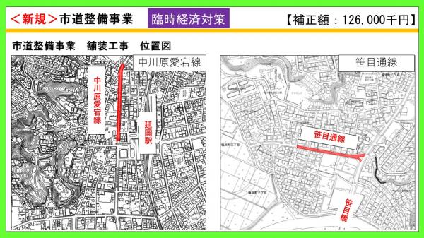 市道整備事業②