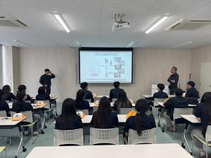中園工業所での見学の様子