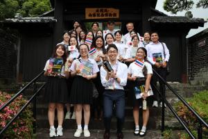 市長との集合写真