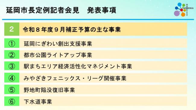 市長定例記者会見スライド11