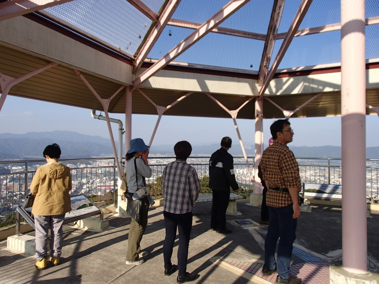 愛宕山から市街地を展望の画像