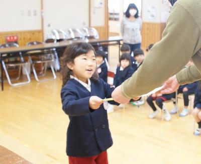 表彰される子ども３