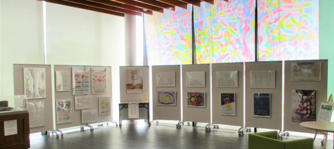 いきいきふれあいリレー啓発展の様子