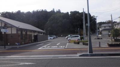 城山公園の北駐車場