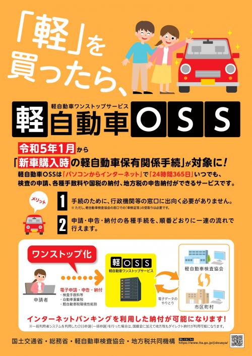 軽自動車OSS　リーフレット１